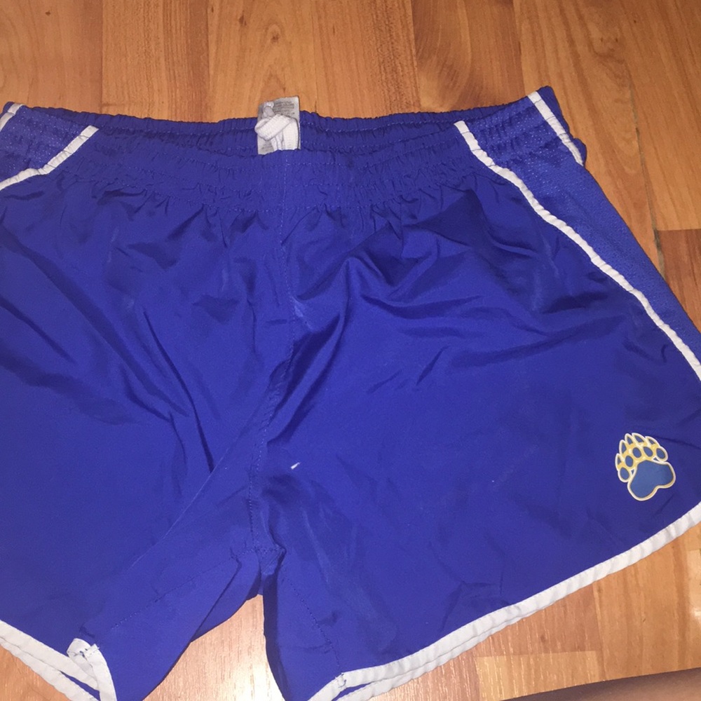 Blue shorts
